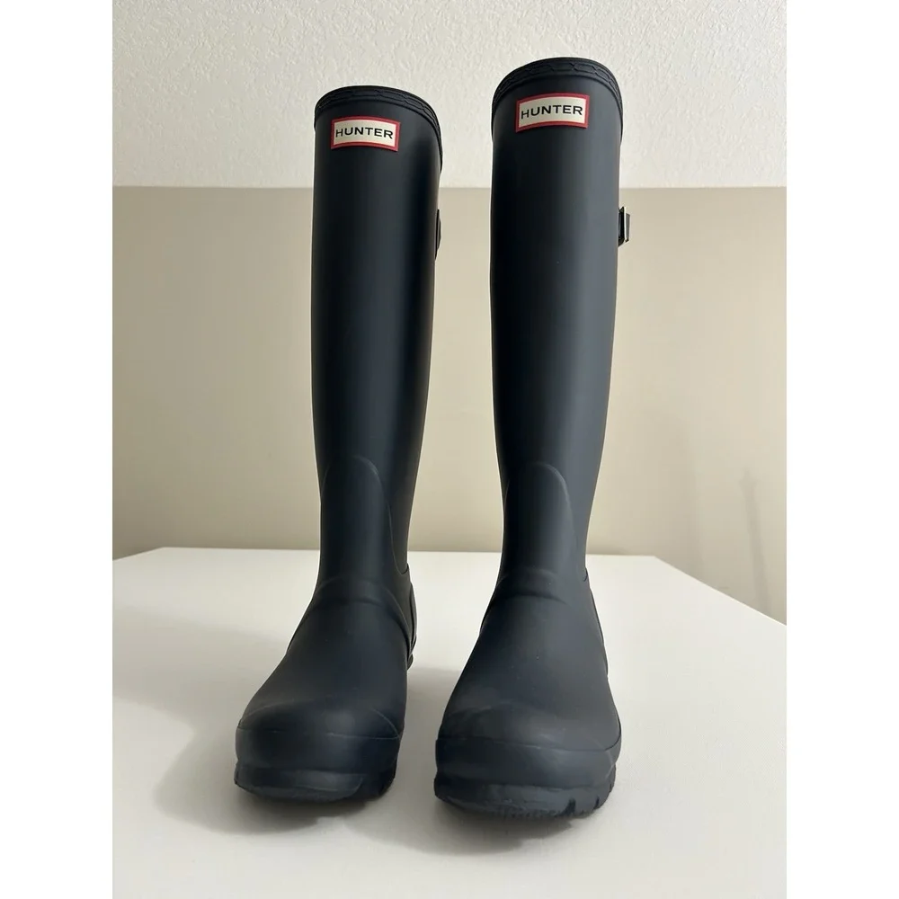 ASO Bella Swan Hunter Original Tall Waterproof Rain Boots Size 6